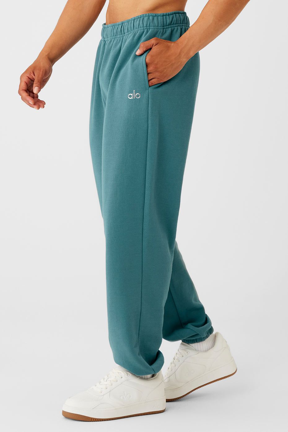 Accolade Sweatpant - Teal Agate sold by Alo Yoga product image thumbnail 3