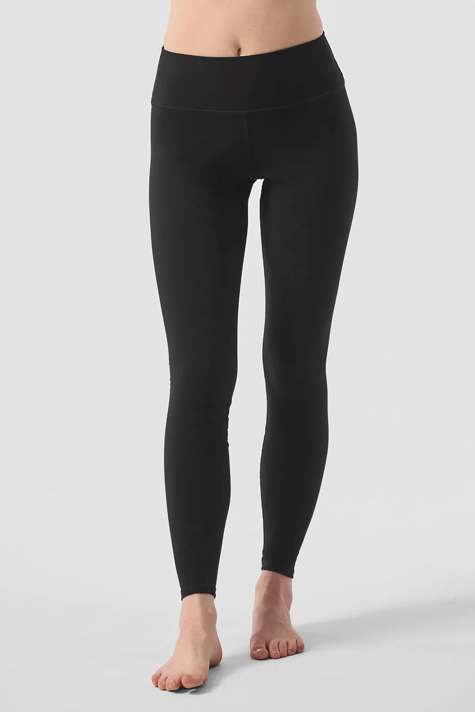 High-Waist Solid Vapor Legging - Black sold by Alo Yoga product image thumbnail 2