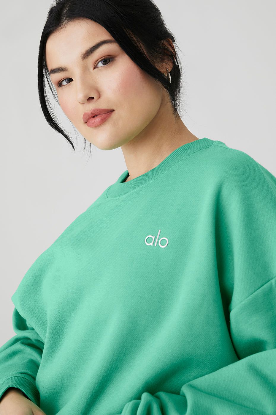 Accolade Crew Neck Pullover - Lettuce sold by Alo Yoga product image thumbnail 9