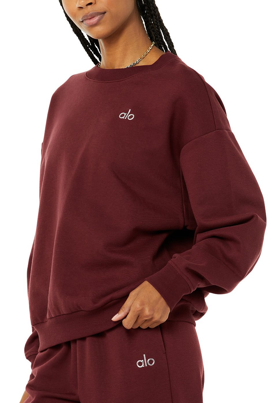 Accolade Crew Neck Pullover & Accolade Sweatpant Set sold by Alo Yoga product image thumbnail 12