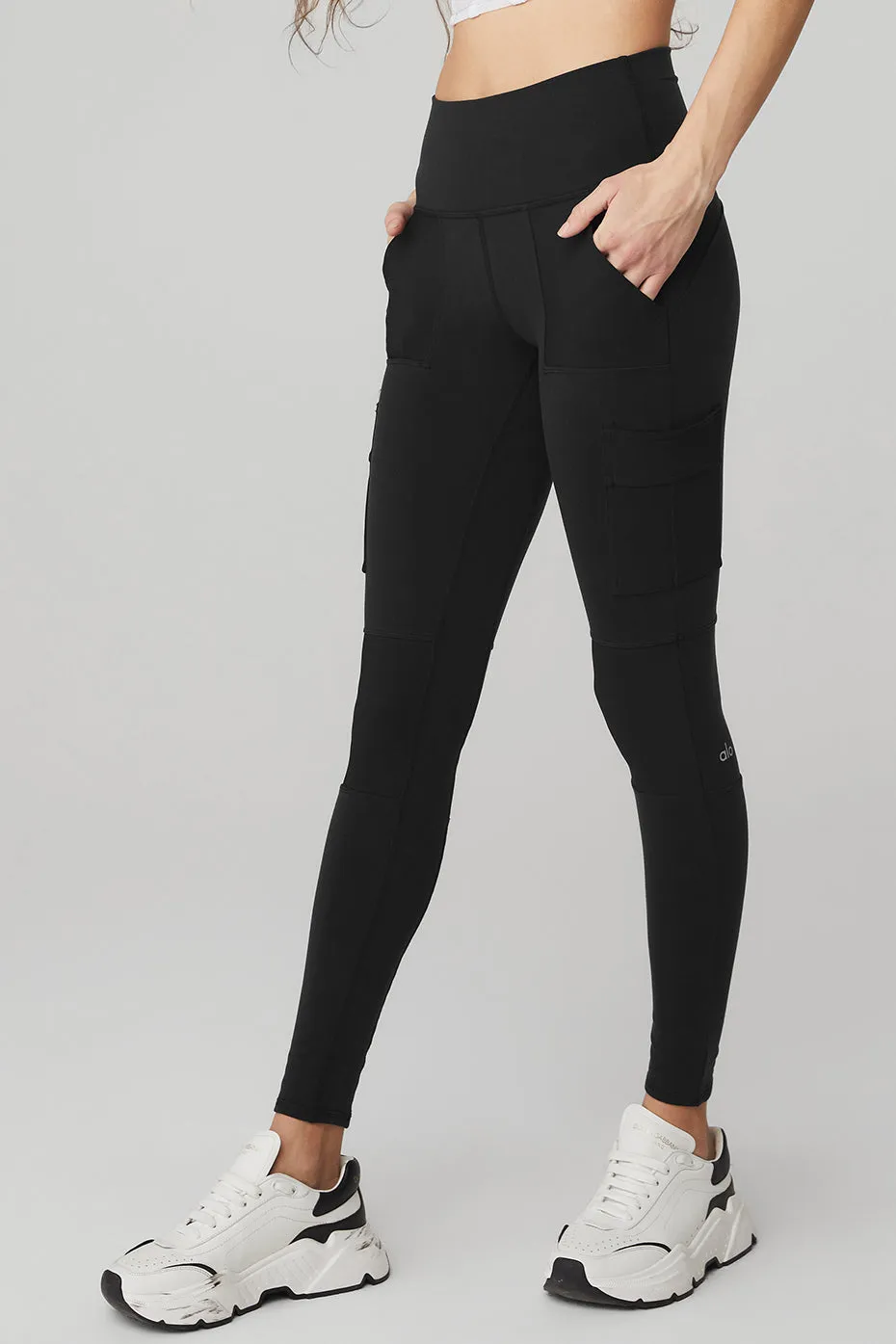 High-Waist Cargo Legging - Black sold by Alo Yoga product image thumbnail 3