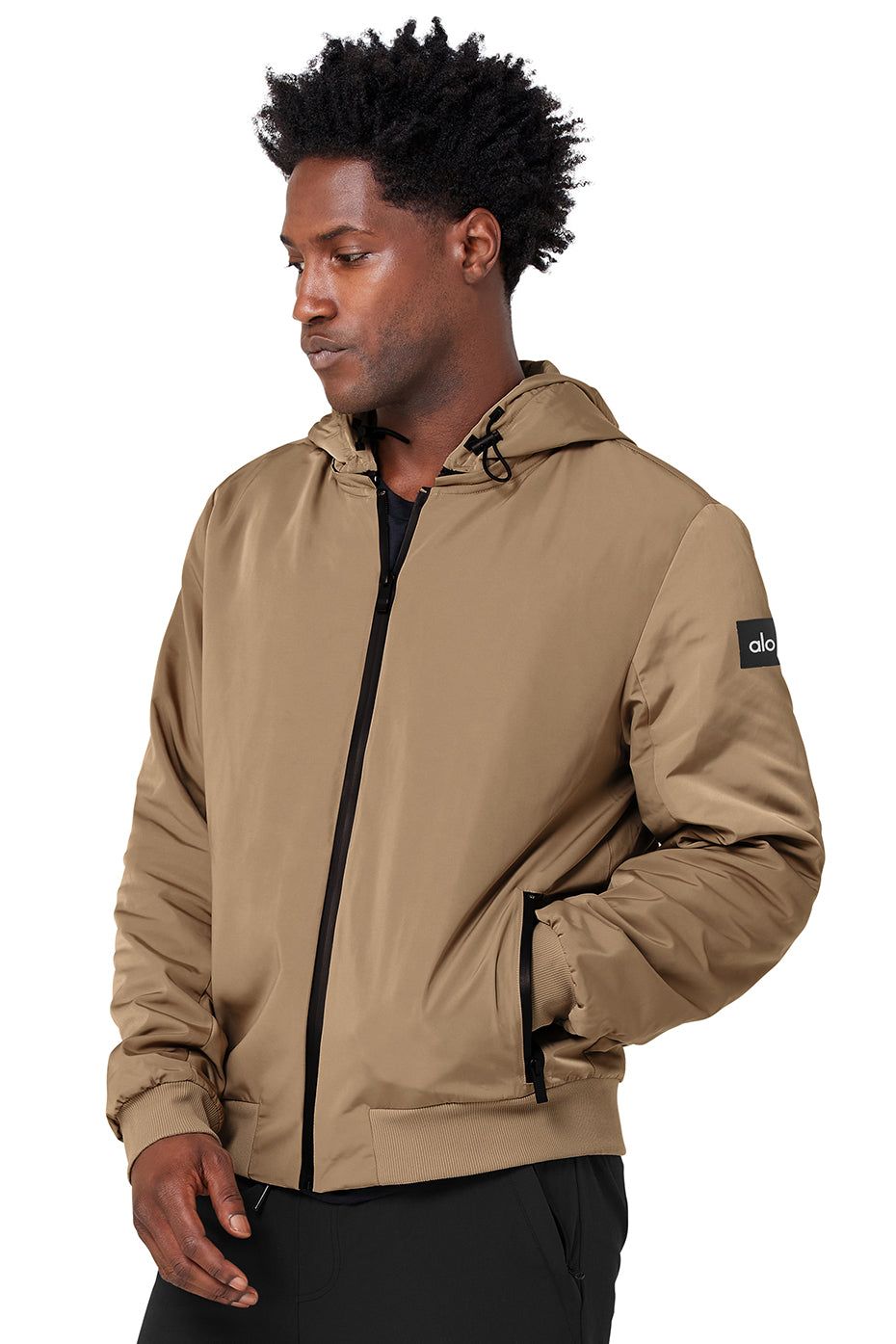 Fleet Jacket - Gravel sold by Alo Yoga product image thumbnail 3