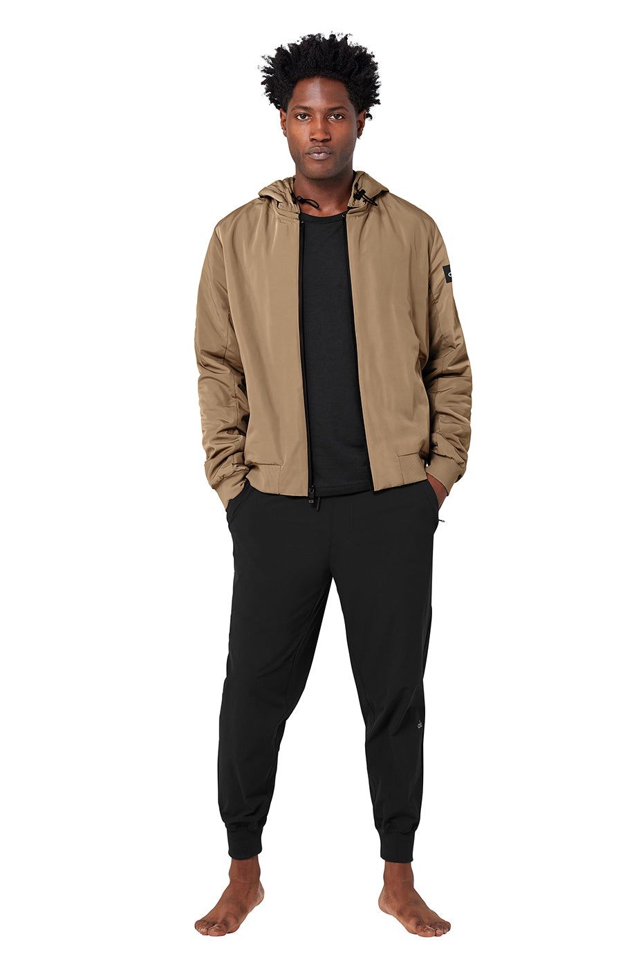 Fleet Jacket - Gravel sold by Alo Yoga product image thumbnail 6