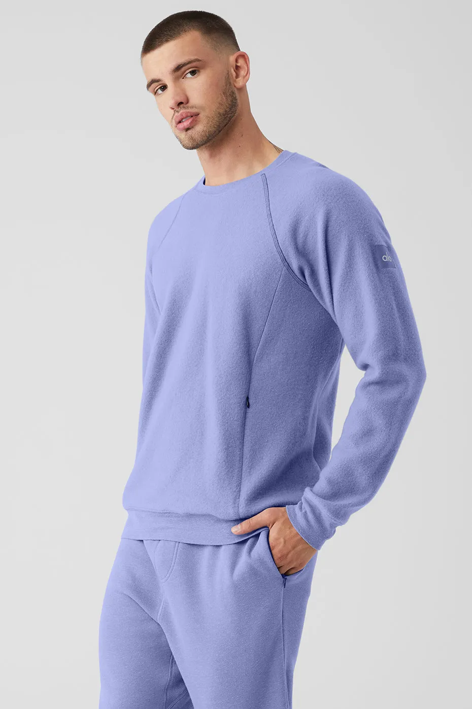 Triumph Crew Neck Sweatshirt - Infinity Blue sold by Alo Yoga product image thumbnail 3