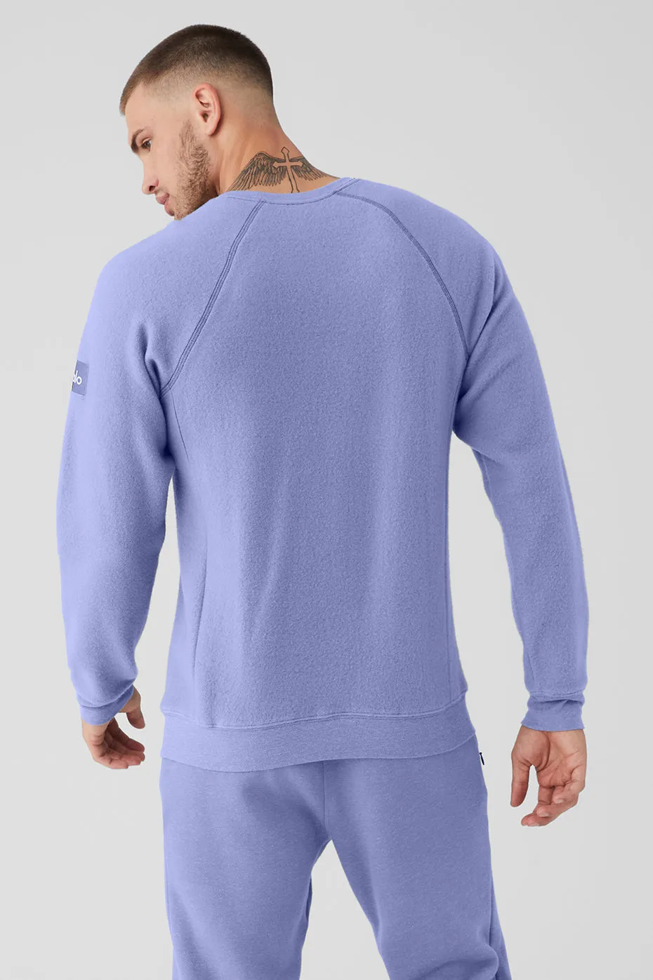 Triumph Crew Neck Sweatshirt - Infinity Blue sold by Alo Yoga product image thumbnail 2
