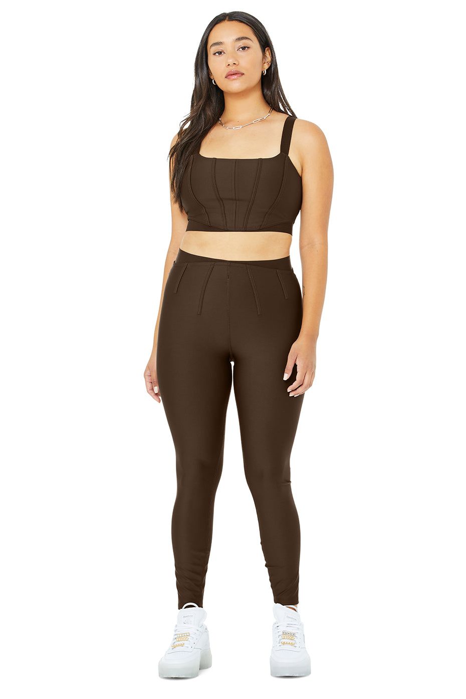 Airlift Corset Bra & Airlift High-Waist 7/8 Corset Legging Set sold by Alo Yoga product image thumbnail 5