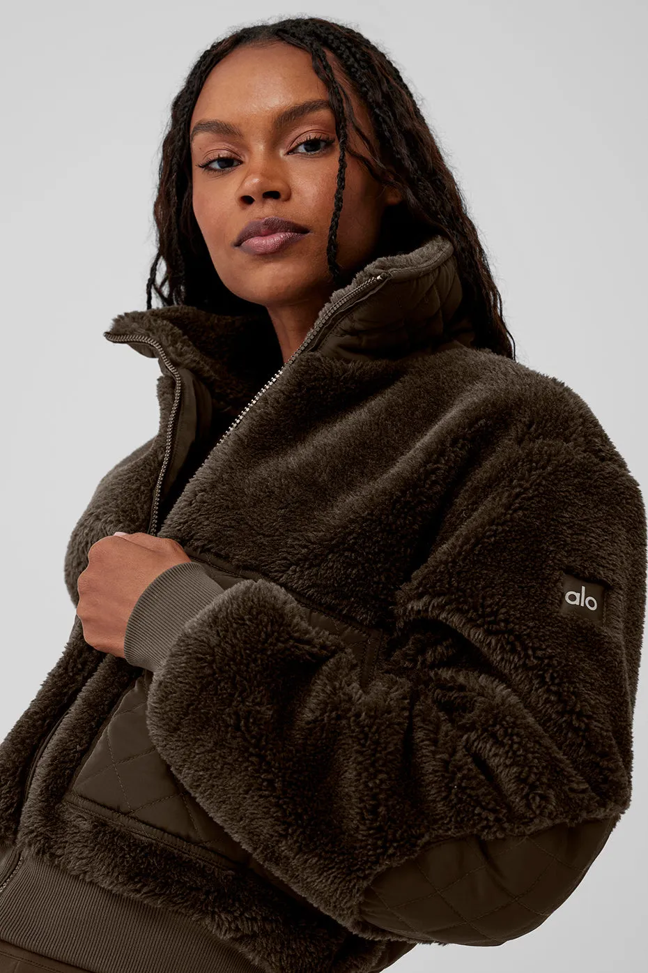 Sherpa Edge Bomber - Espresso | Parallel