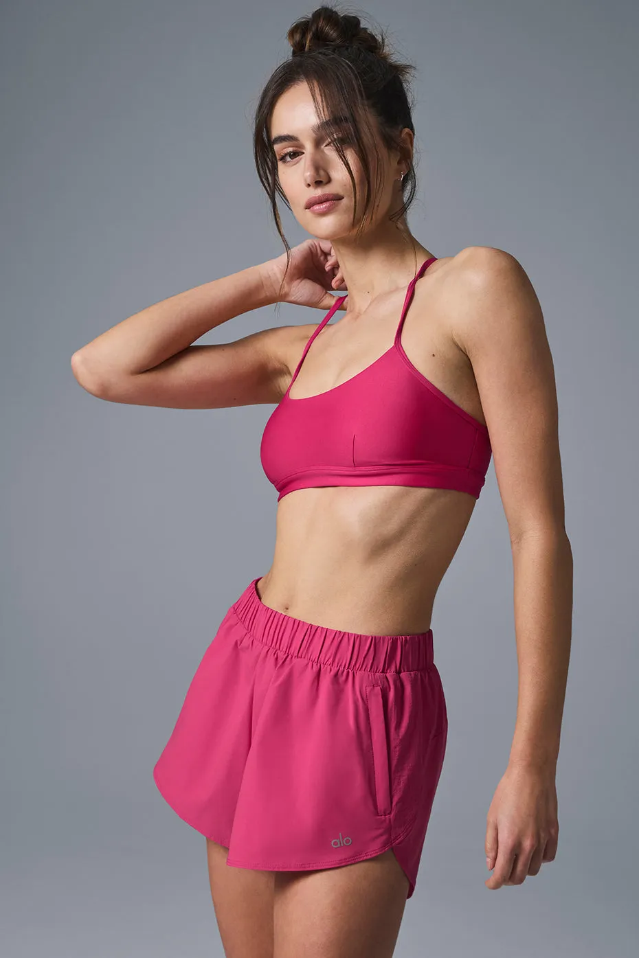 Airlift Intrigue Bra - Pink Summer Crush sold by Alo Yoga product image thumbnail 4