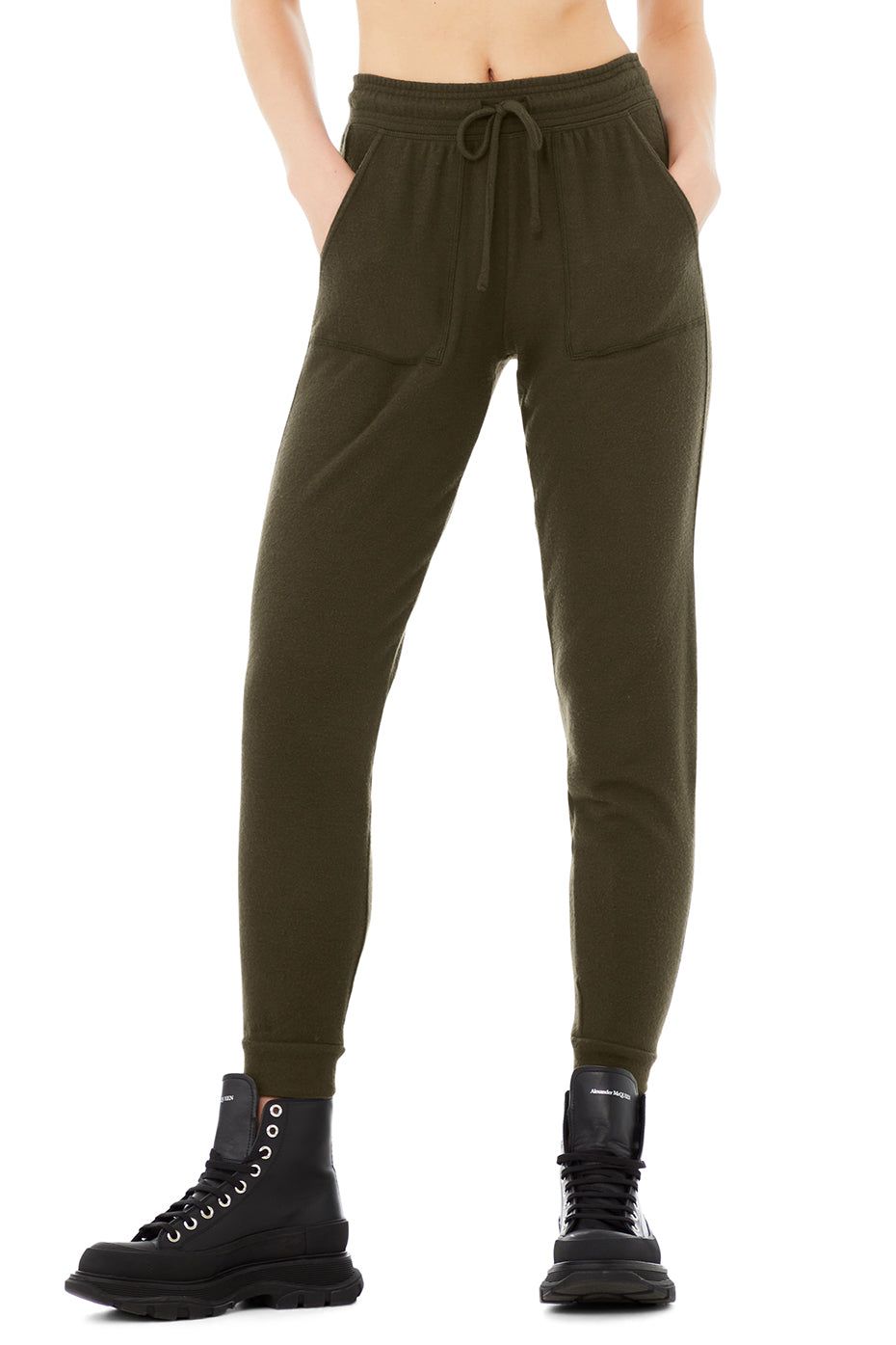 Soho Sweatpant - Dark Olive sold by Alo Yoga