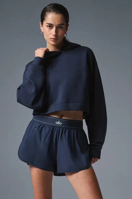 Bae Hoodie - Navy made by Alo Yoga