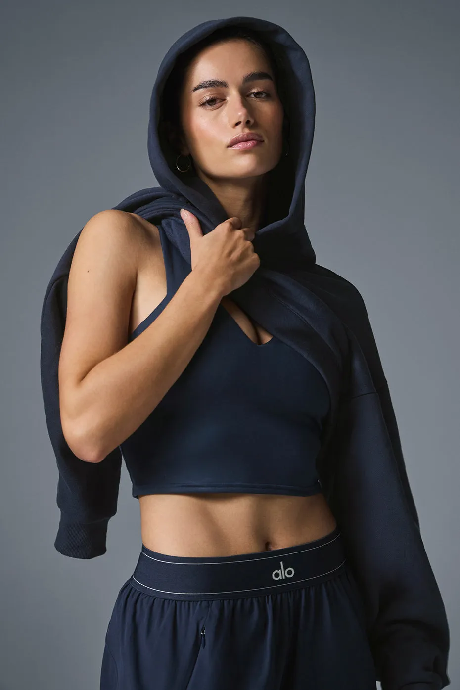 Bae Hoodie - Navy sold by Alo Yoga product image thumbnail 4