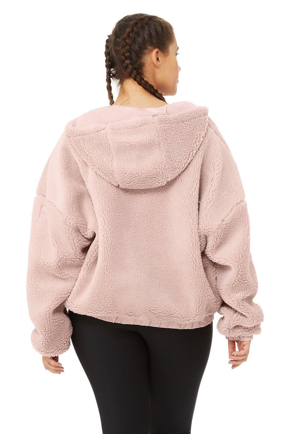 Duality Reversible Sherpa Jacket - Pale Mauve/Scarlet sold by Alo Yoga product image thumbnail 15