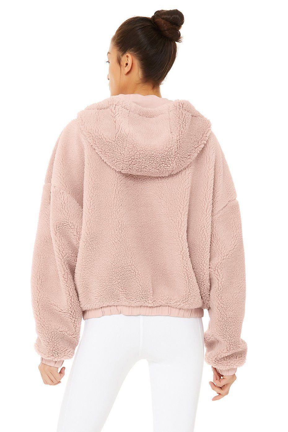 Duality Reversible Sherpa Jacket - Pale Mauve/Scarlet sold by Alo Yoga product image thumbnail 8