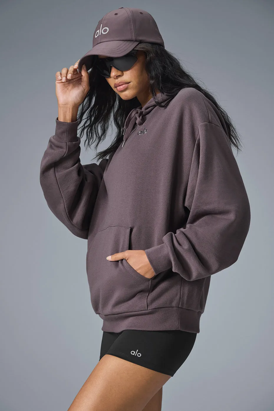 Accolade Hoodie - Raisinette sold by Alo Yoga product image thumbnail 3