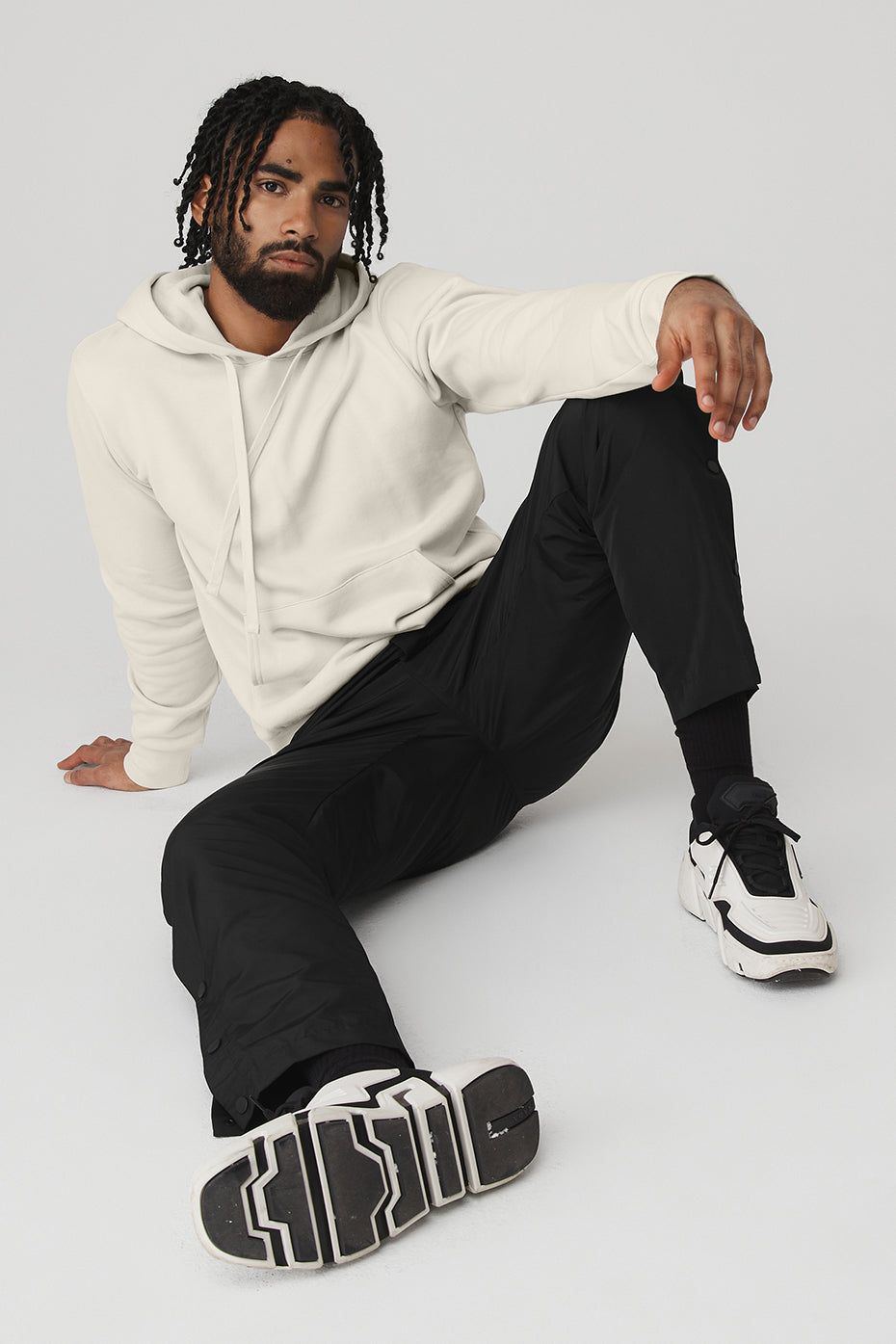 The Conquer Hoodie - Bone sold by Alo Yoga product image thumbnail 5