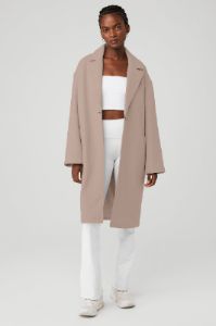 VIP Blazer Trench - Taupe sold by Alo Yoga