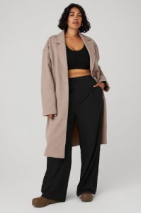 VIP Blazer Trench - Taupe sold by Alo Yoga