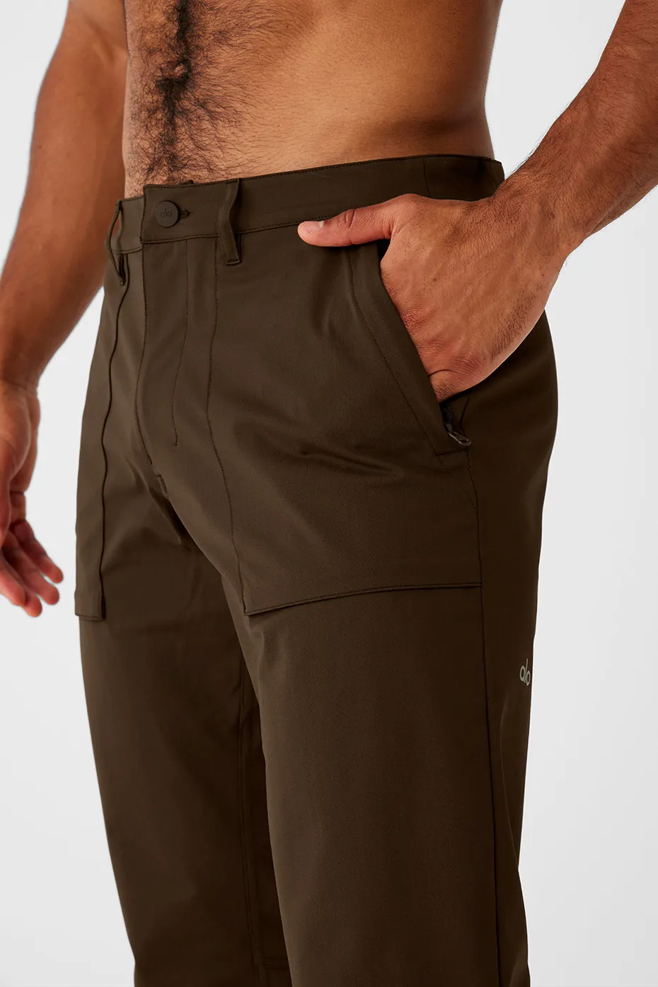 Block Pant - Espresso sold by Alo Yoga product image thumbnail 4