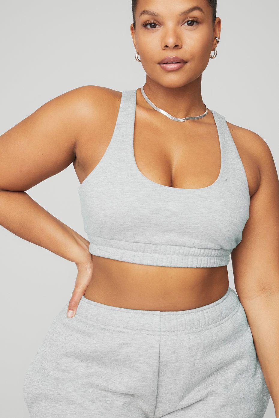 Puddle Sweatpant - Athletic Heather Grey sold by Alo Yoga product image thumbnail 9