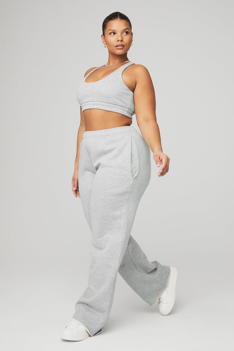 Puddle Sweatpant - Athletic Heather Grey sold by Alo Yoga product image thumbnail 11