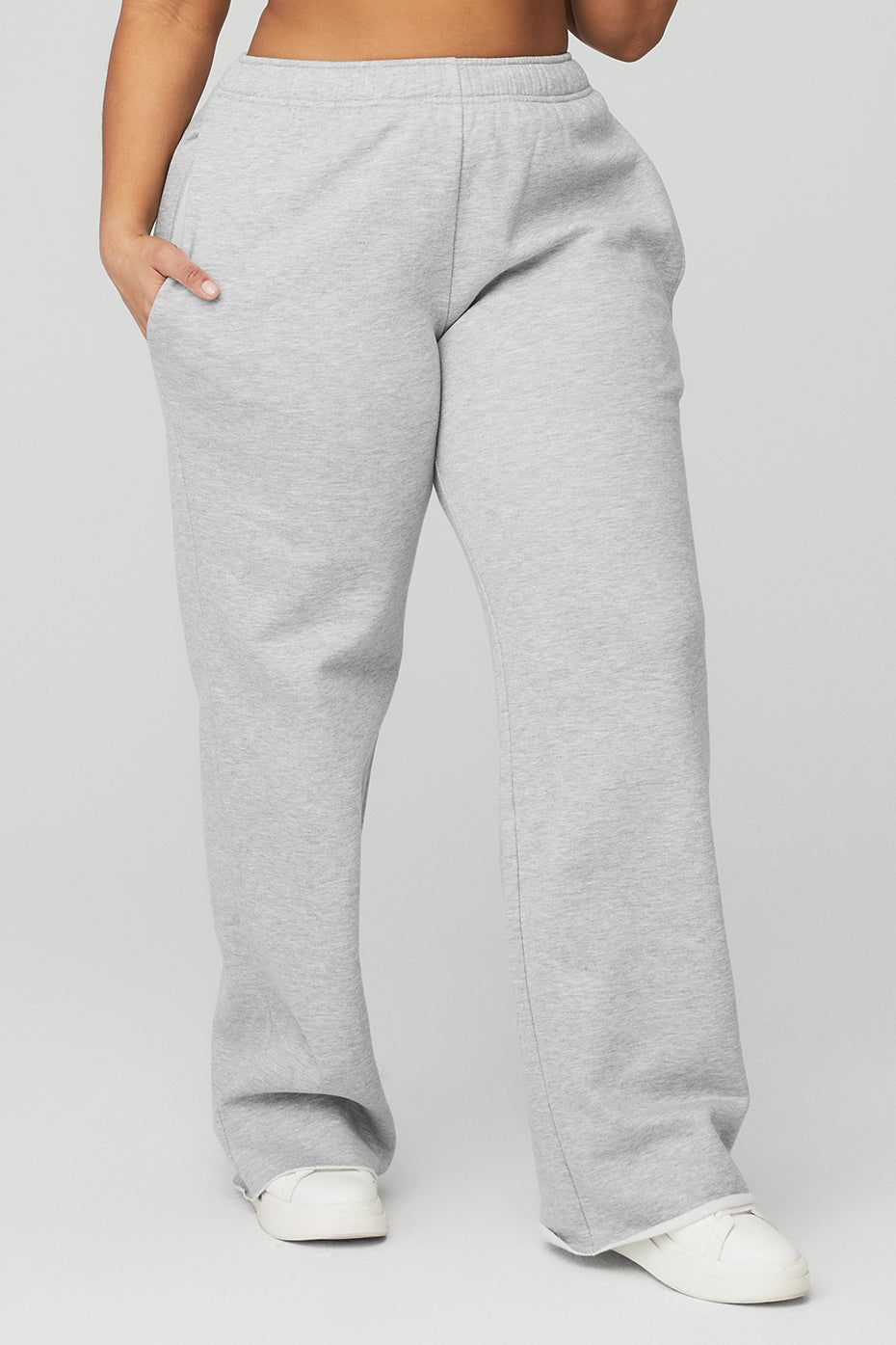 Puddle Sweatpant - Athletic Heather Grey sold by Alo Yoga product image thumbnail 6