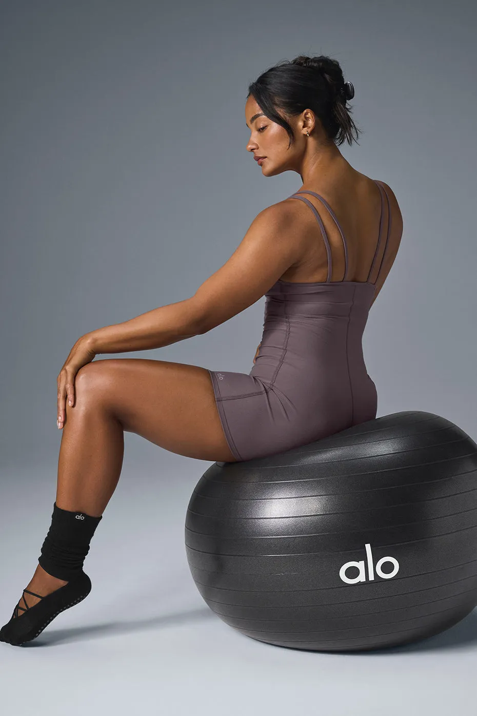 Alosoft Suns Out Onesie - Raisinette sold by Alo Yoga product image thumbnail 4