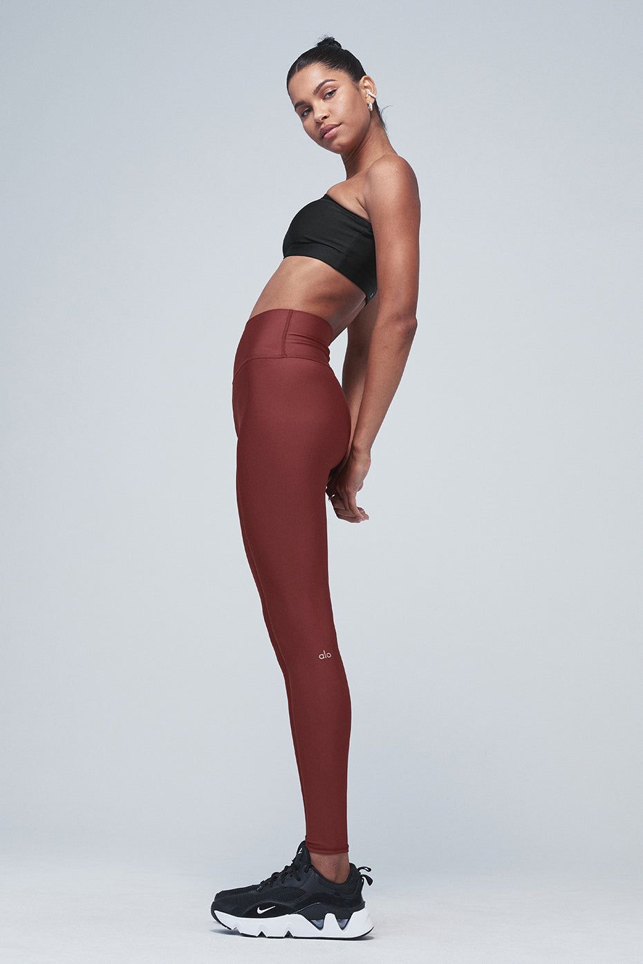 High-Waist Airlift Legging - Cranberry sold by Alo Yoga product image thumbnail 5