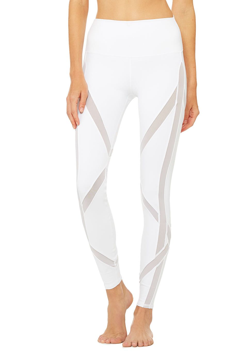 High-Waist Laced Legging - White sold by Alo Yoga product image thumbnail 2