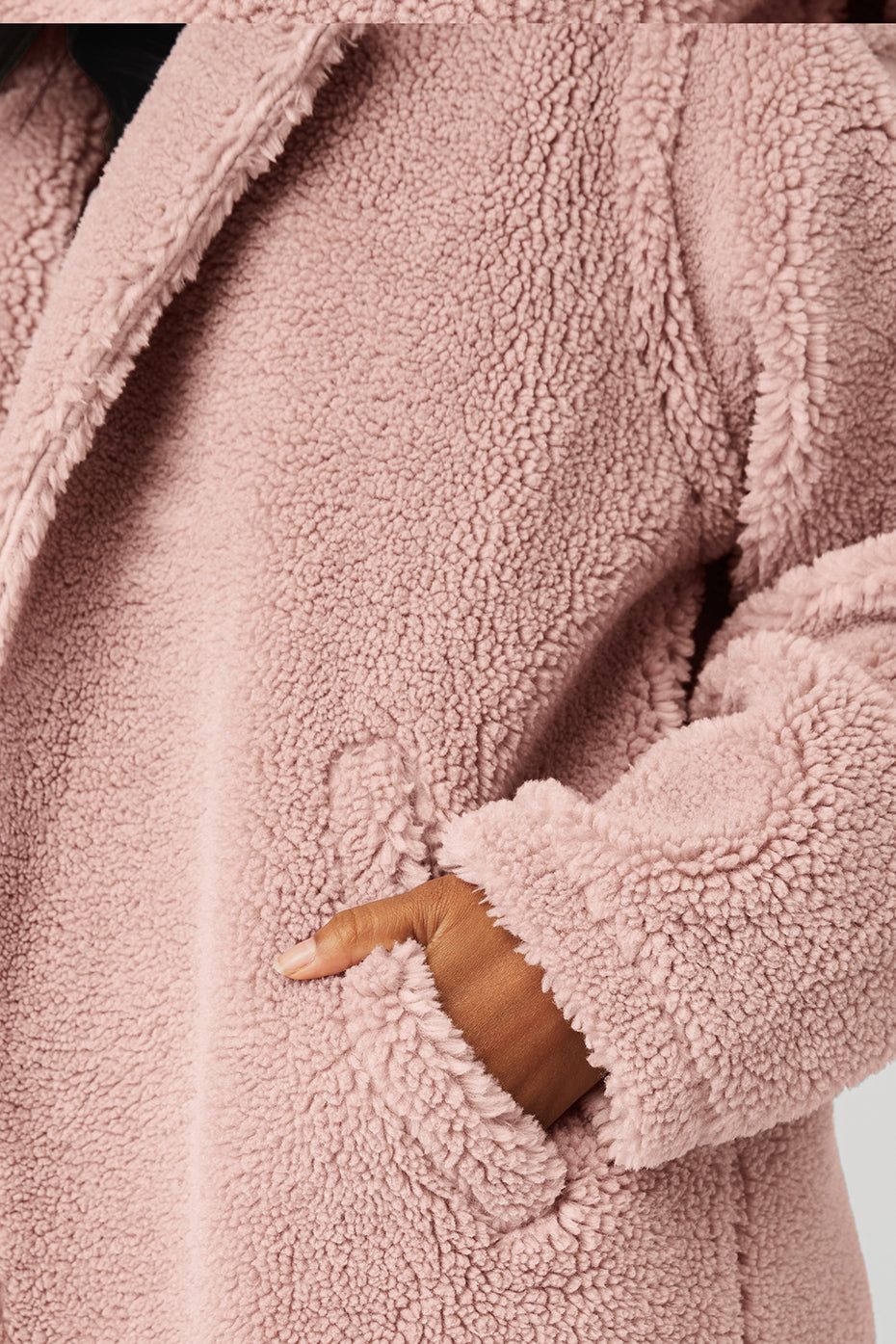Oversized Sherpa Trench - Dusty Pink sold by Alo Yoga product image thumbnail 5