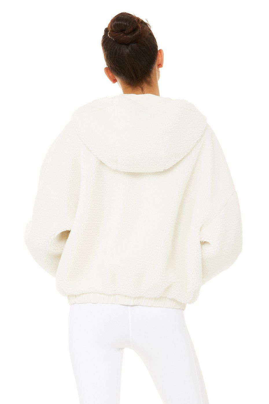 Duality Reversible Sherpa Jacket - Pristine/White/Dove Grey sold by Alo Yoga product image thumbnail 7