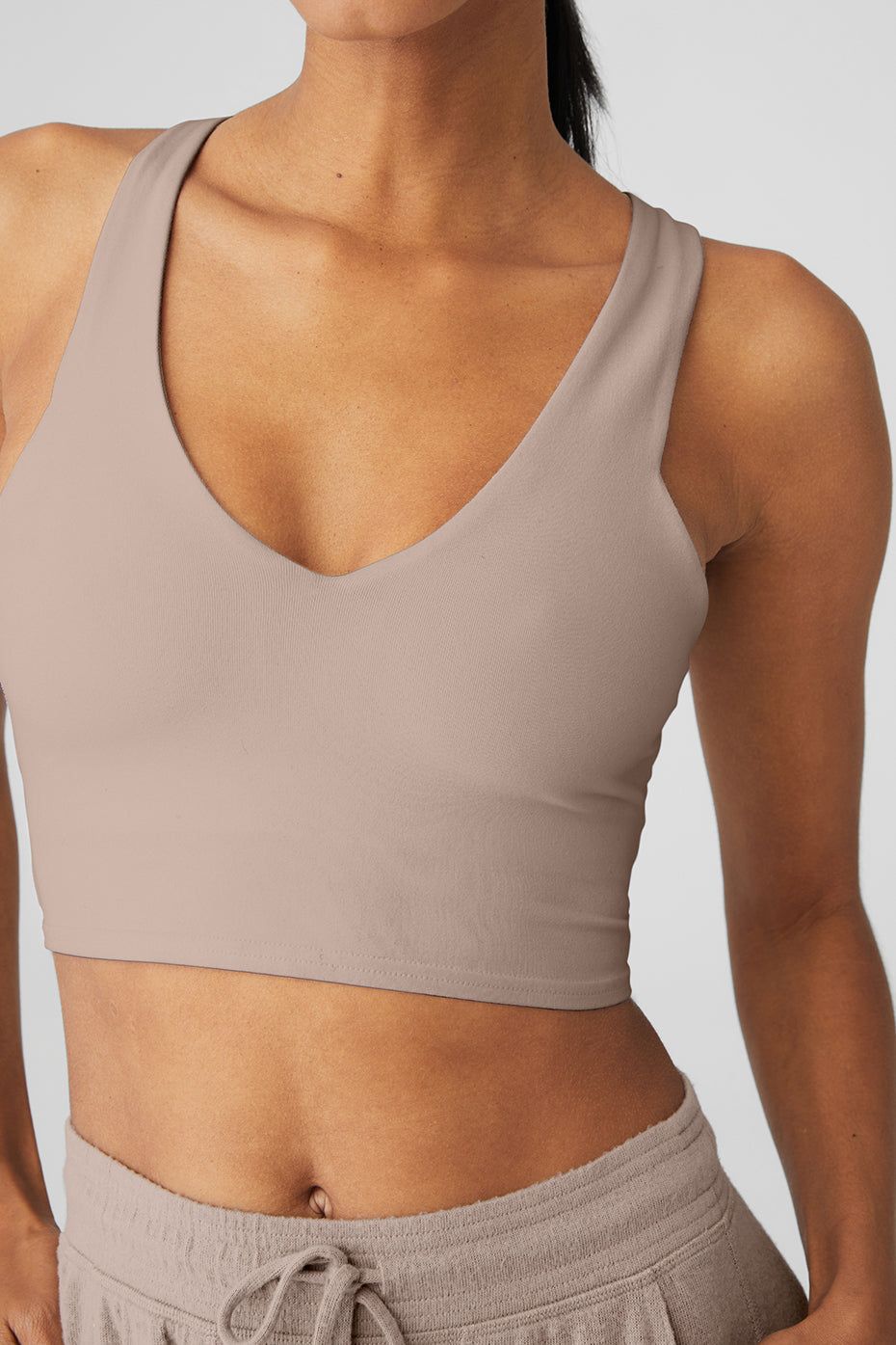 Airbrush Real Bra Tank - Taupe sold by Alo Yoga product image thumbnail 4