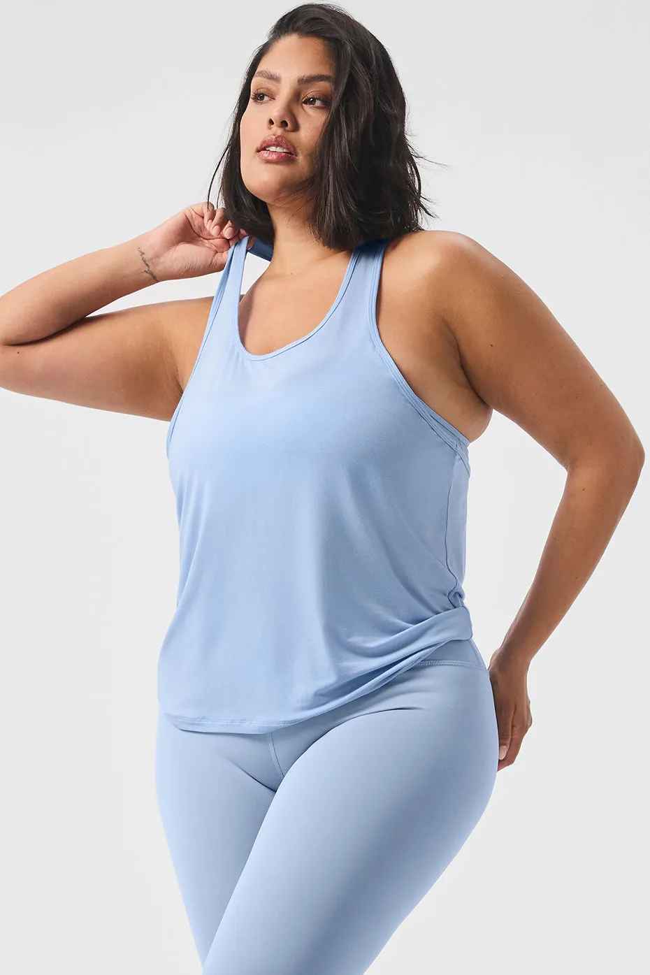 All Day Tank - Seashell Blue sold by Alo Yoga product image thumbnail 5