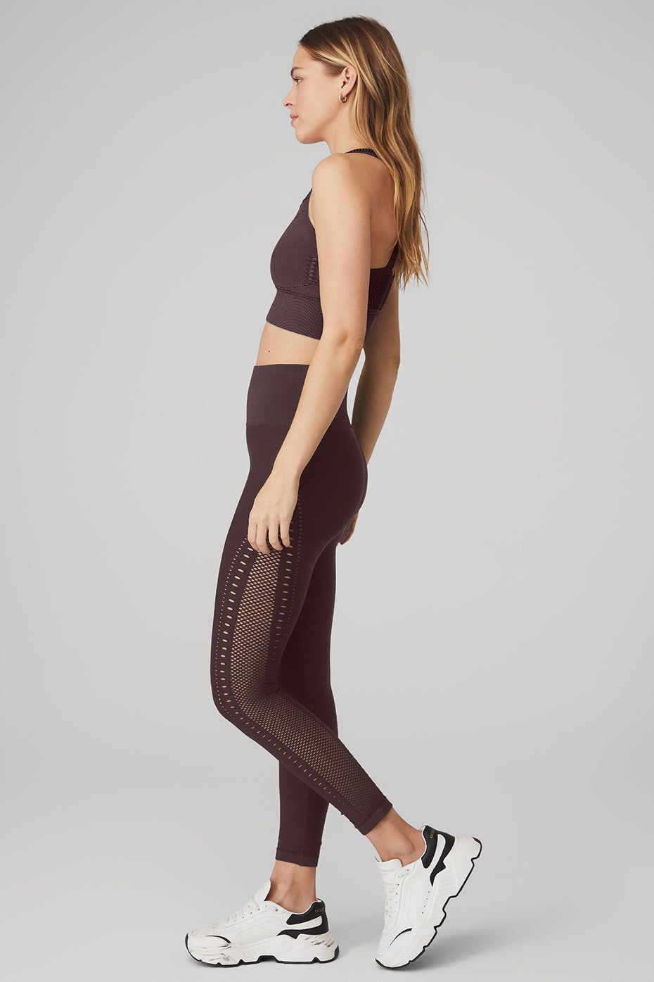 Seamless Open Air Bra & Seamless High-Waist 7/8 Open Air Legging Set sold by Alo Yoga product image thumbnail 6