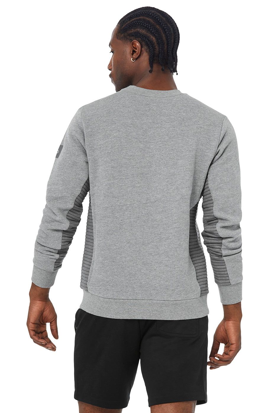 Ridge Crew - Grey Heather sold by Alo Yoga product image thumbnail 2