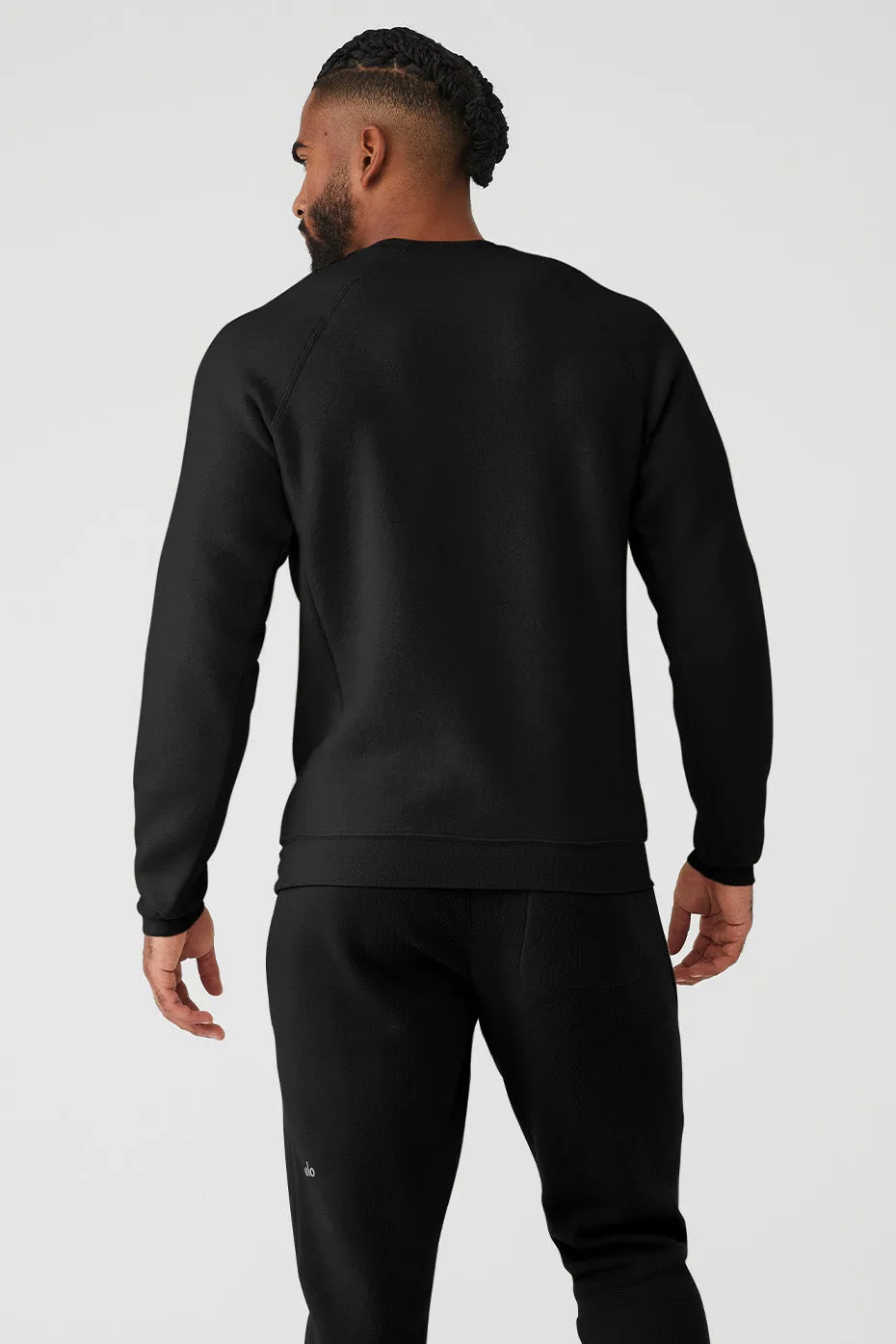 Triumph Crew Neck Sweatshirt - Black sold by Alo Yoga product image thumbnail 2
