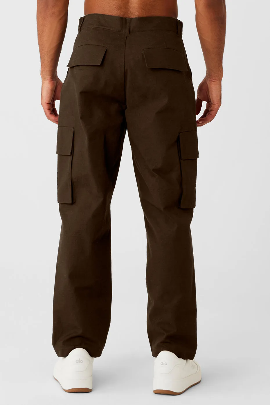 Cargo Ripstop Trouser - Espresso sold by Alo Yoga product image thumbnail 2