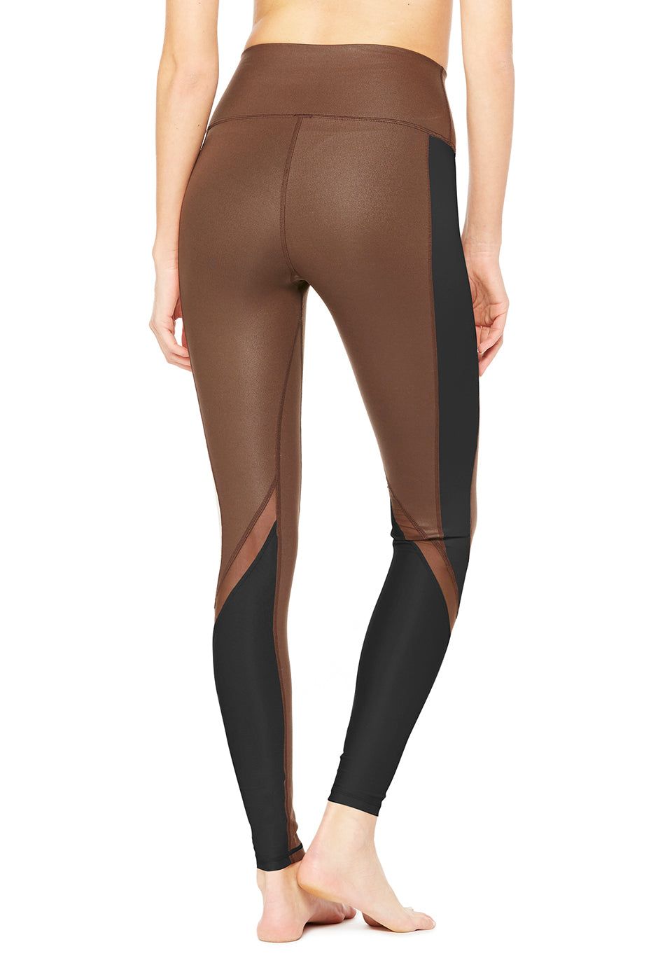 Elevate Legging - Gravel/Zest Glossy/White/Grvel sold by Alo Yoga product image thumbnail 46