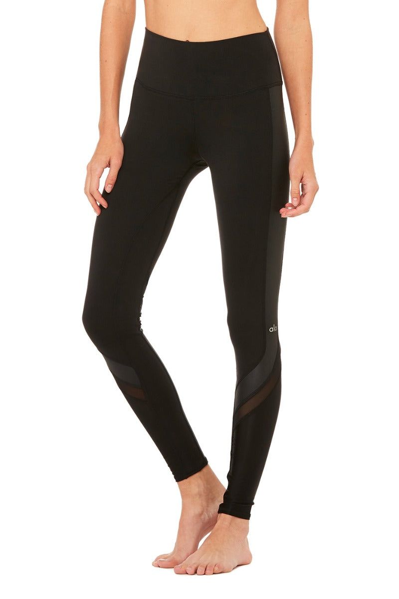 Elevate Legging - Gravel/Zest Glossy/White/Grvel sold by Alo Yoga product image thumbnail 35