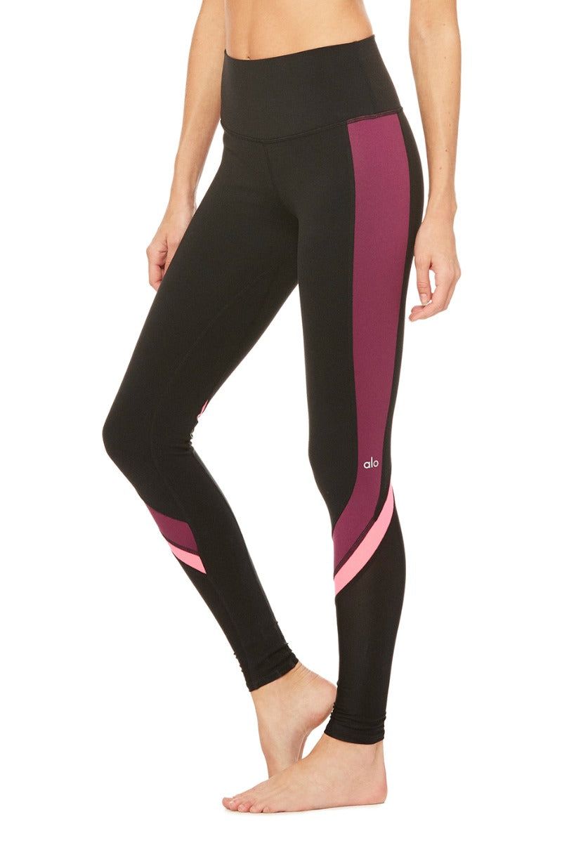 Elevate Legging - Gravel/Zest Glossy/White/Grvel sold by Alo Yoga product image thumbnail 11