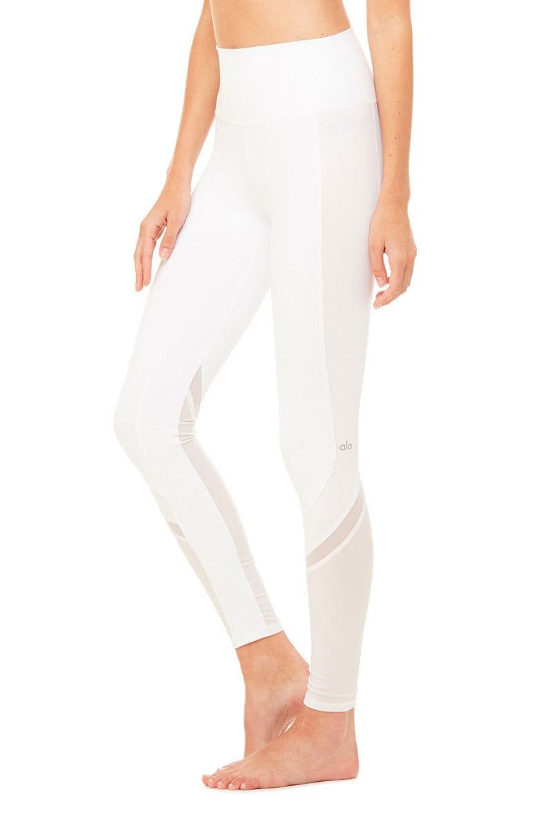 Elevate Legging - Gravel/Zest Glossy/White/Grvel sold by Alo Yoga product image thumbnail 13