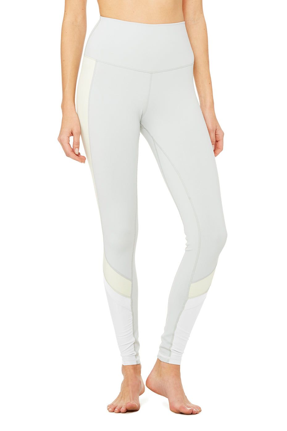 Elevate Legging - Gravel/Zest Glossy/White/Grvel sold by Alo Yoga product image thumbnail 41