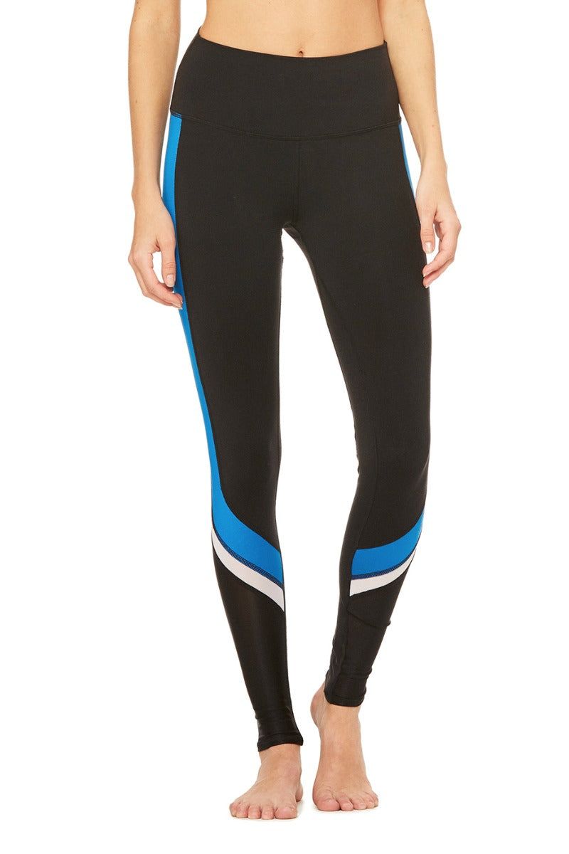 Elevate Legging - Gravel/Zest Glossy/White/Grvel sold by Alo Yoga product image thumbnail 39
