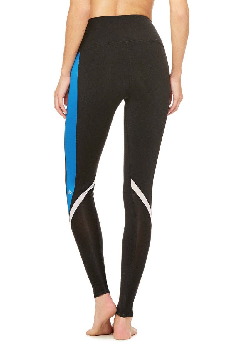 Elevate Legging - Gravel/Zest Glossy/White/Grvel sold by Alo Yoga product image thumbnail 28