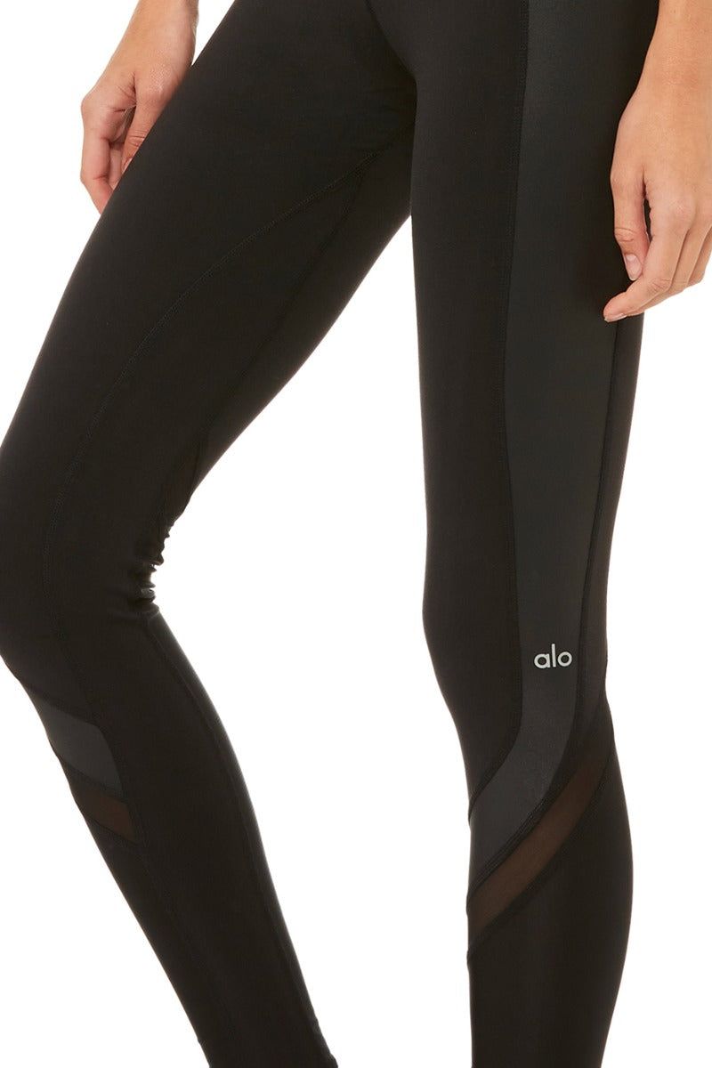Elevate Legging - Gravel/Zest Glossy/White/Grvel sold by Alo Yoga product image thumbnail 17