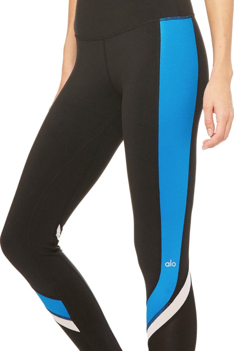 Elevate Legging - Gravel/Zest Glossy/White/Grvel sold by Alo Yoga product image thumbnail 29