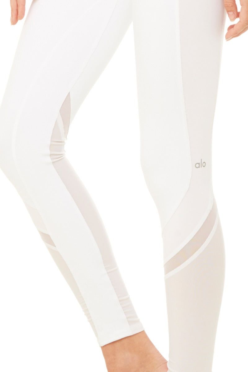 Elevate Legging - Gravel/Zest Glossy/White/Grvel sold by Alo Yoga product image thumbnail 20