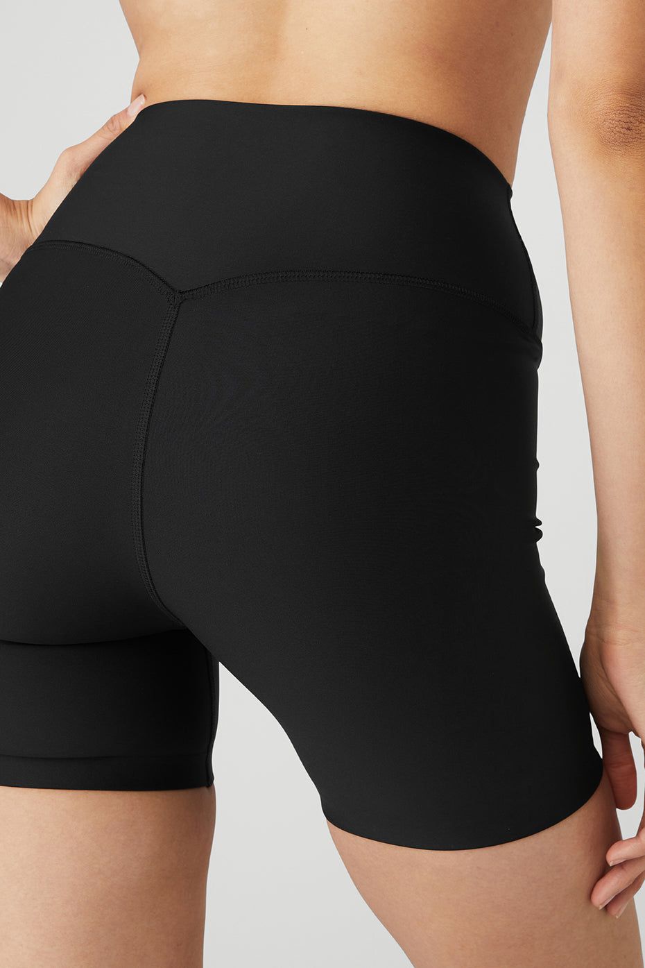 Airlift Intrigue Bra & 5" Airlift Energy Short Set - Black sold by Alo Yoga product image thumbnail 4