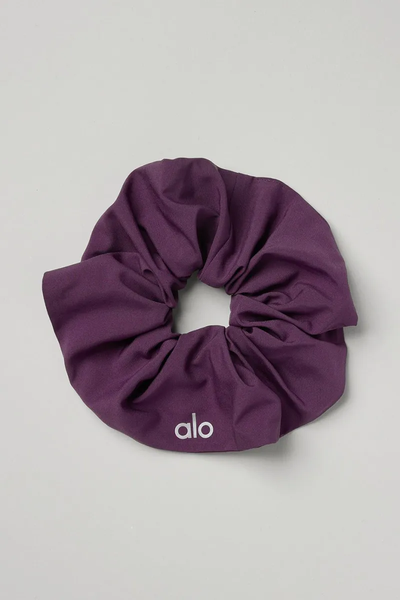 Oversized Scrunchie - Dark Plum | Parallel