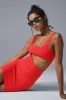 Asymmetric Soleil Dress - Red Hot Summer sold by Alo Yoga