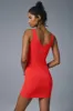 Asymmetric Soleil Dress - Red Hot Summer sold by Alo Yoga